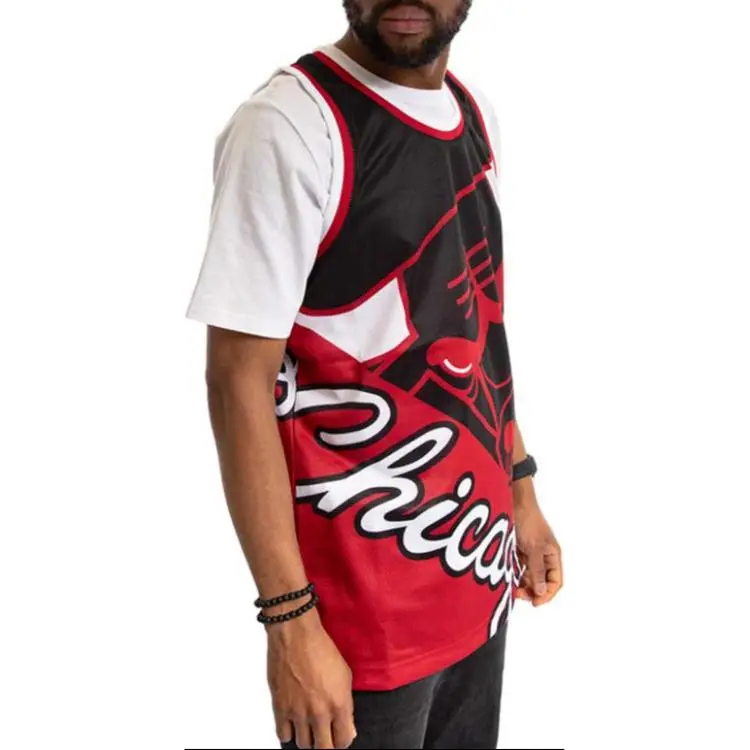 Mitchell Ness Basketball Jerseys Unisex Black-3
