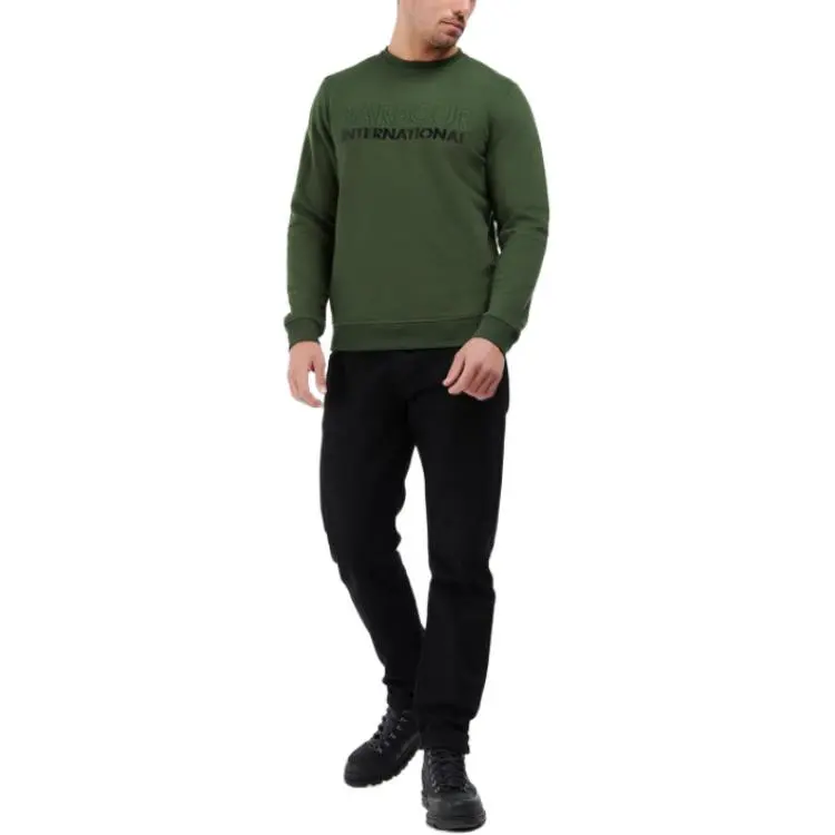 BARBOUR Sweatshirts Men Green-3