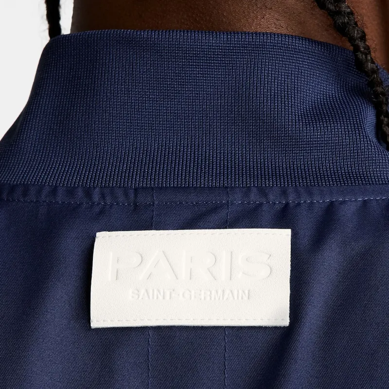 Nike Paris Saint Germain FW24 Jackets Coats Men's Marine Blue-3