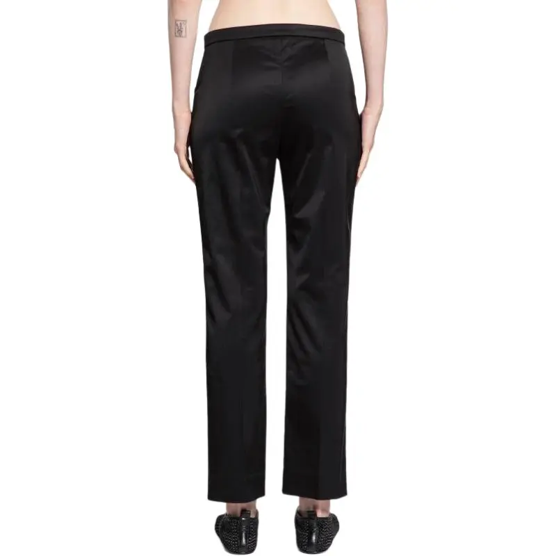 TOTEME Pressed Crease Cropped Trousers-1
