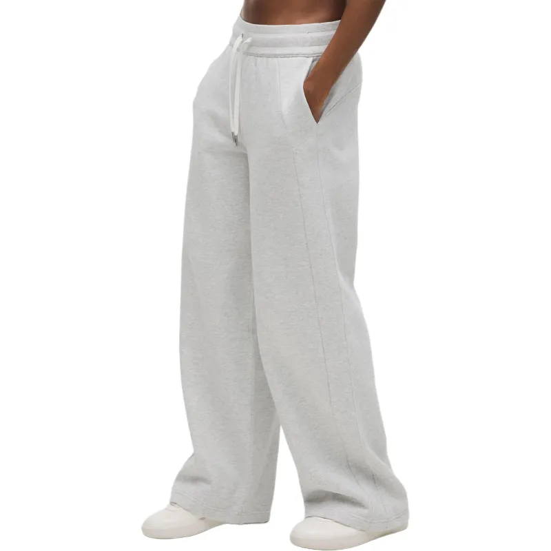 Lululemon Scuba Regular Knitted Sweatpants Women's Mixed Color Core Super Light Gray-2