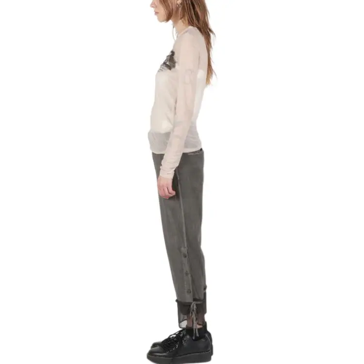 Yohji Yamamoto T Shirt Women's Light Umber-2