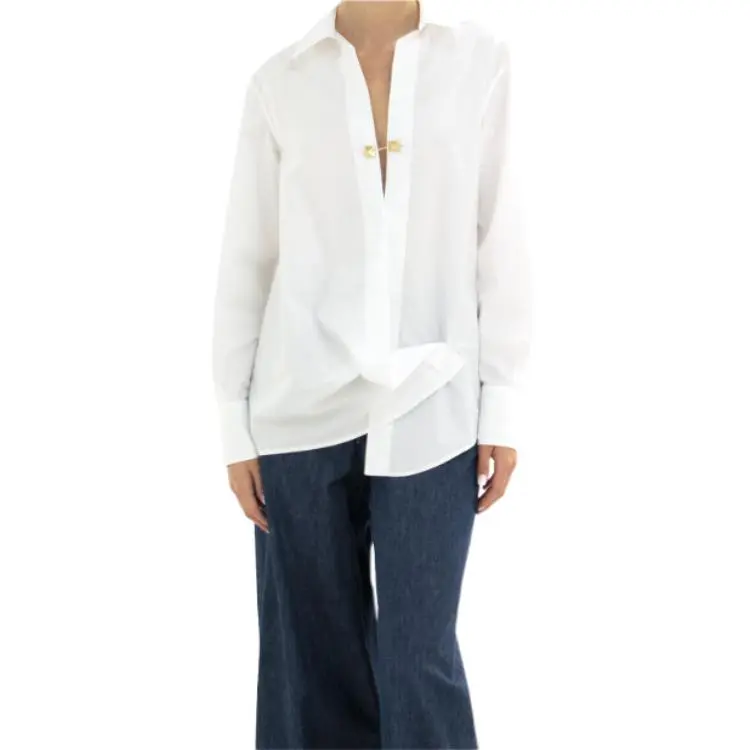 Valentino Stud Detailed Long Sleeved Shirt-2