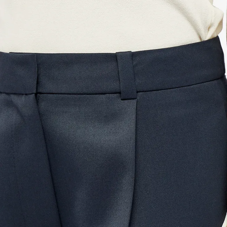 MLB Wool blend Straight leg Trousers-5