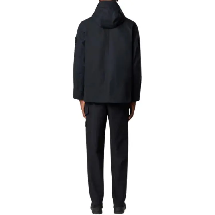 STONE ISLAND Jackets Coats Men's Black-1