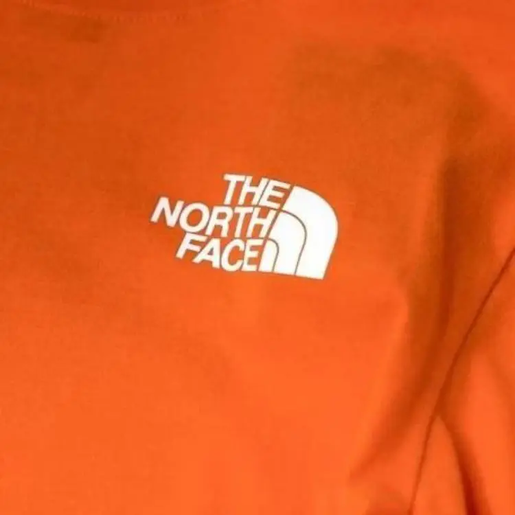 THE NORTH FACE T Shirt Men's Orange-4