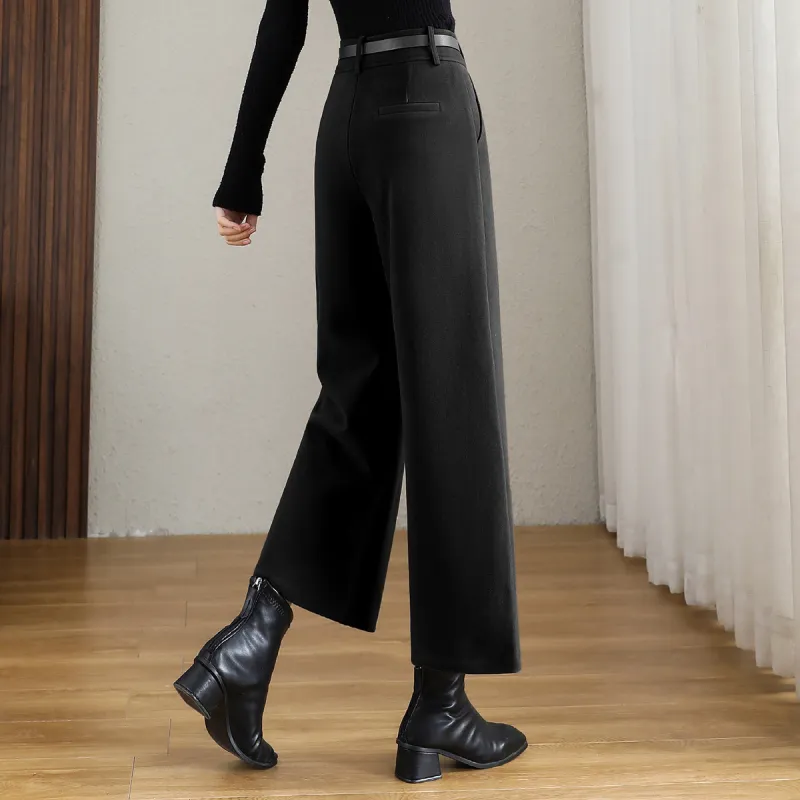 XWI Casual Pants Women's Dark Gray-3