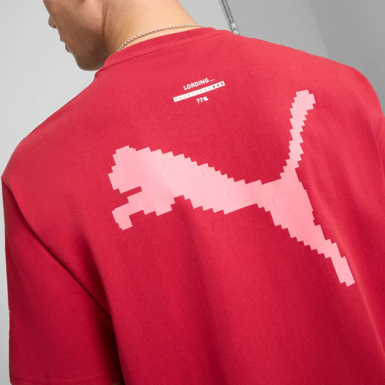 PUMA Playera Estampada Para Hombre Scuderia Ferrari Miami Limited Edition-4