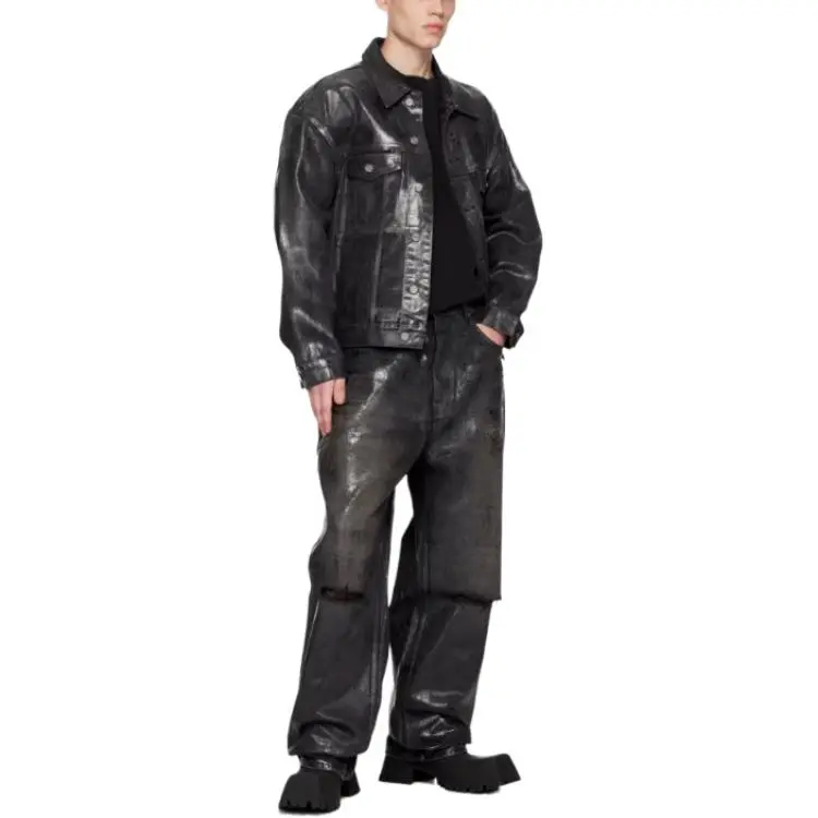 WE11DONE SS23 Jeans Men's Black-1
