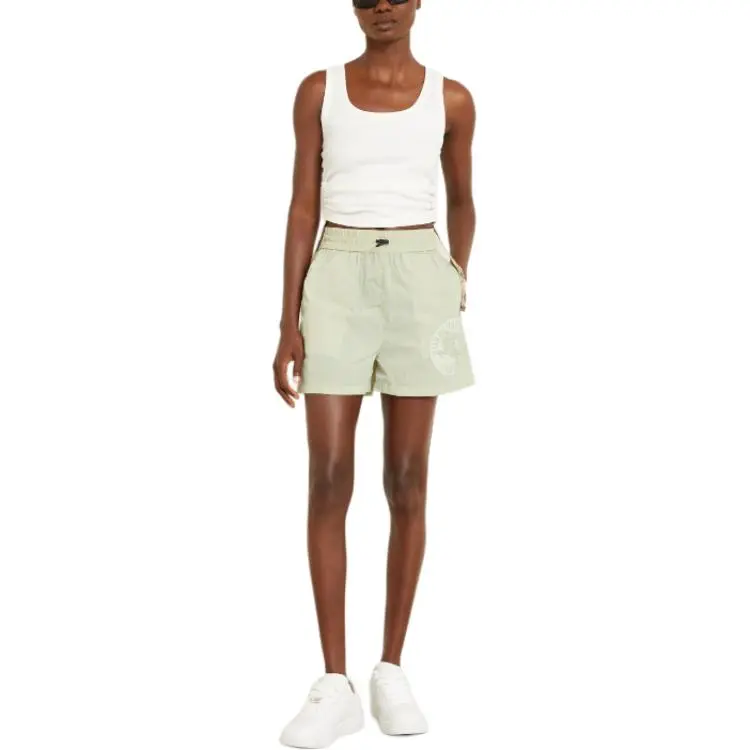 Burberry Casual Shorts Women's Light Green-1