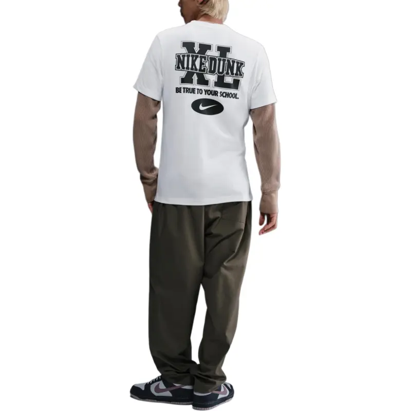 Nike Dunk AS U NSW TEE OC PK B LBR T Shirt Men's White-2
