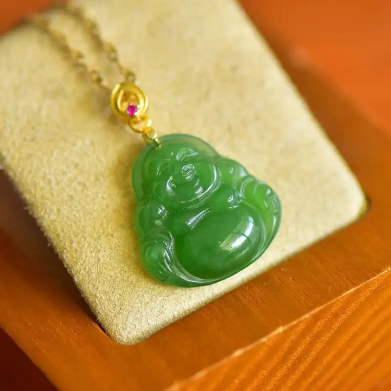 Gifts Hetian Jade Necklaces Jasper Unisex-4
