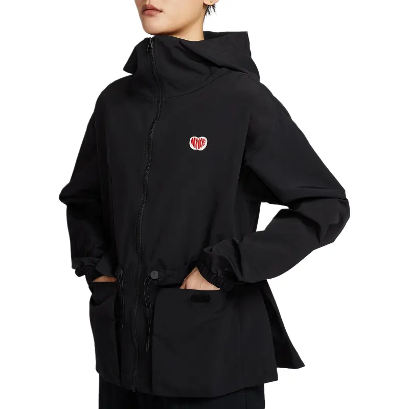 Nike Sportswear AS W NSW TREND WVN JKT GCEL Jackets Coats Women's Black-3