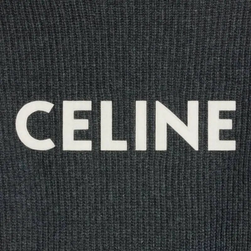 CELINE Sweater In Ribbed Wool-7