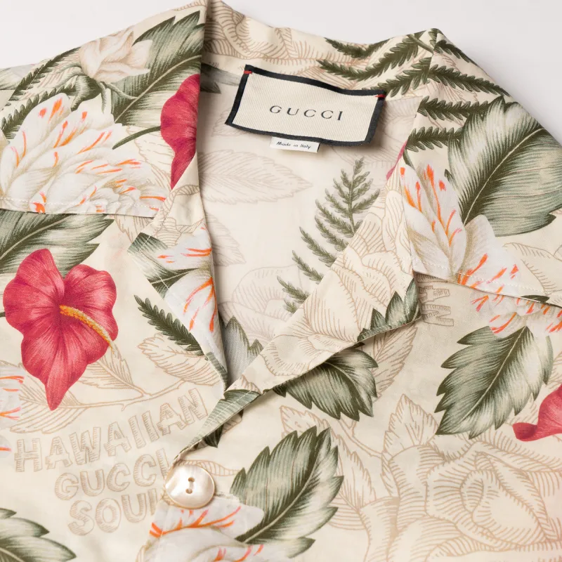 GUCCI FW20 Shirt Men's Ivory White-5