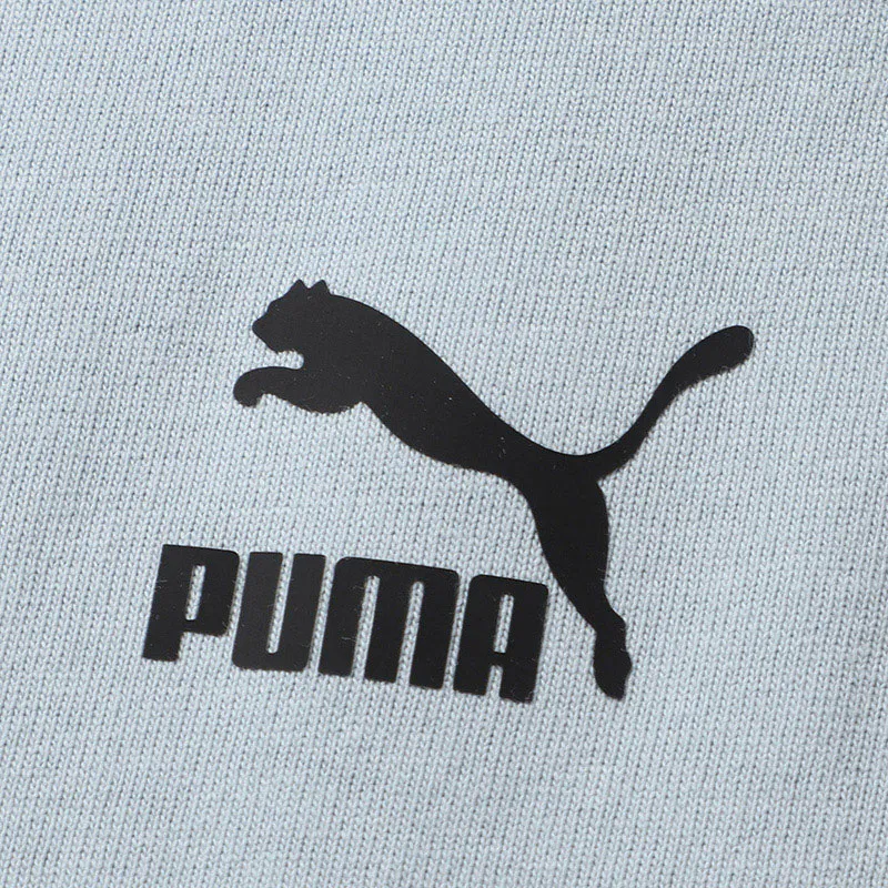 PUMA T Shirts Men Light Blue-3