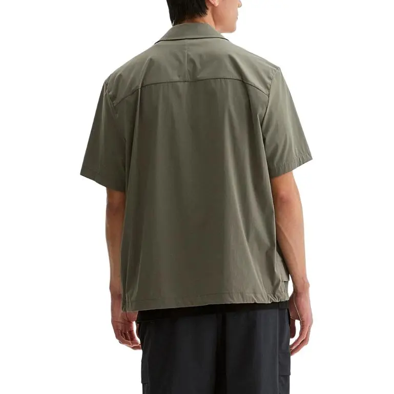 New Balance FROZEN Shirt Men's GI Gray Khaki-5