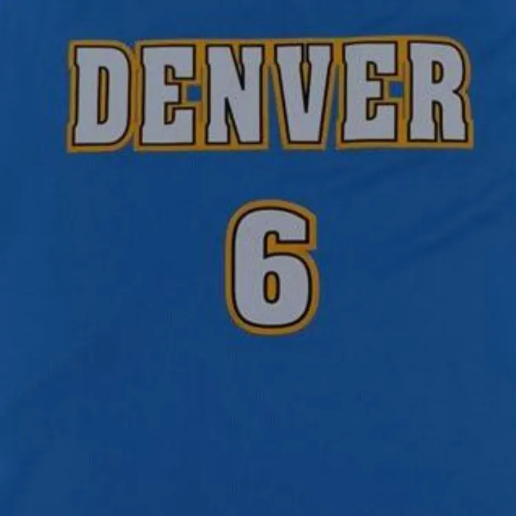 Adidas x NBA Denver Nuggets SWINGMAN Fan Edition Basketball Jerseys Men's Blue-2