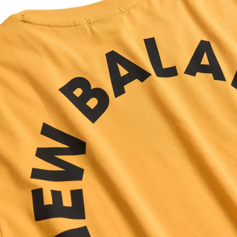 New Balance T Shirt Unisex Yellow-6