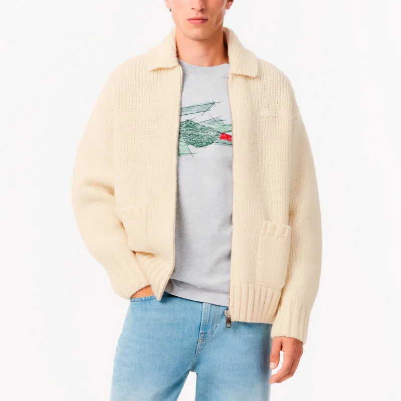 LACOSTE Knitwear Men Beige-2