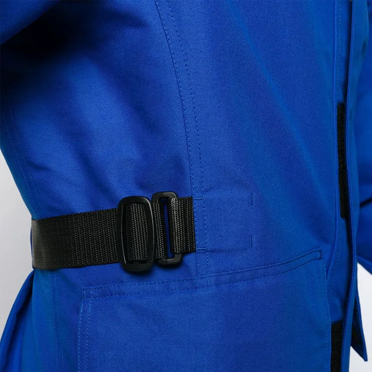 Balenciaga Parka Coats Men Blue-4
