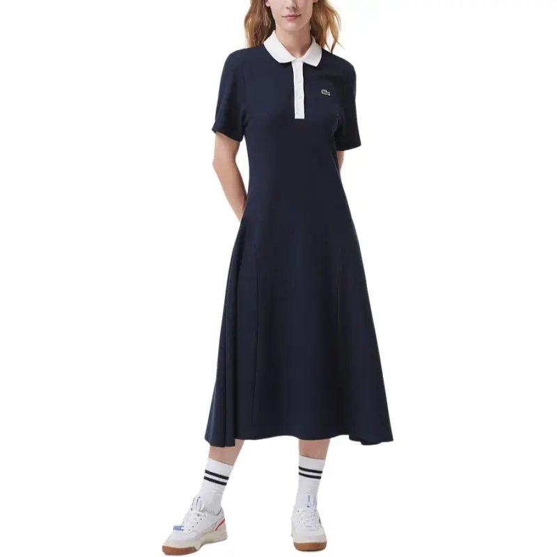 LACOSTE SS22 Dress Women's Blue-2