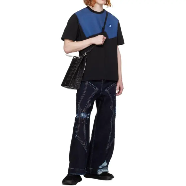 ADER ERROR Two tone T shirt-2