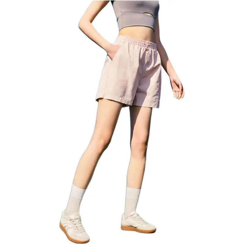 Anta Casual Shorts Women's Soft And Tender Pink-2