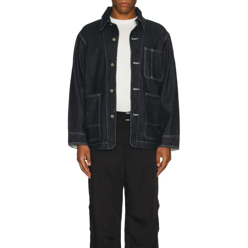 Snow Peak Jackets & Coats Men's Indigo-2