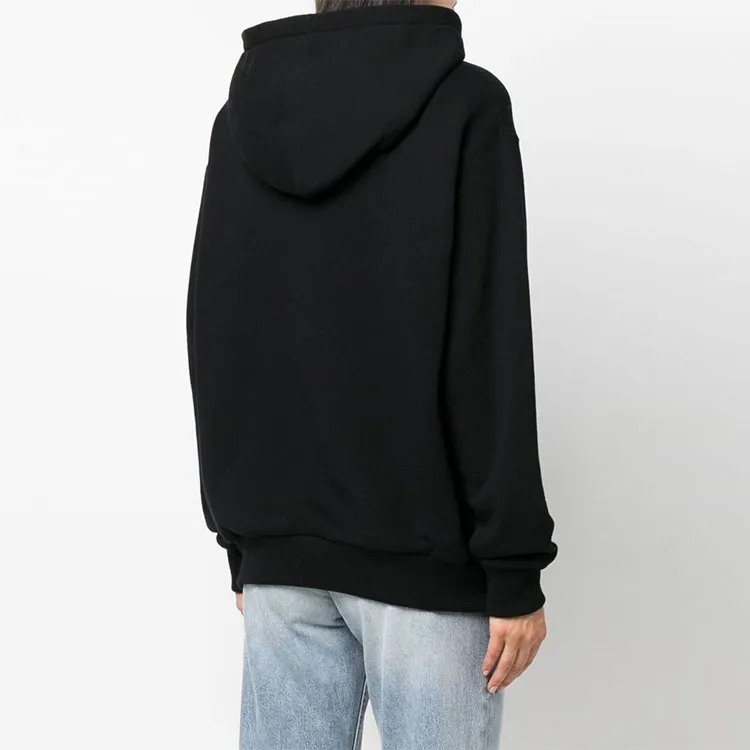 GUCCI Logo print Drawstring Hoodie-2