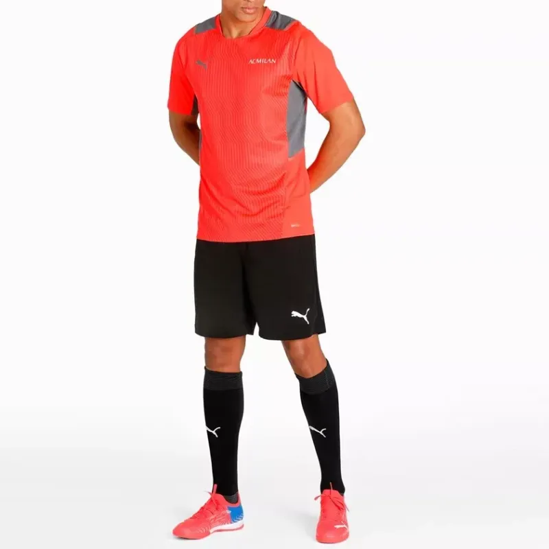 PUMA AC MILAN 22/23 Training Jersey Soccer Jerseys Men's Orange-3