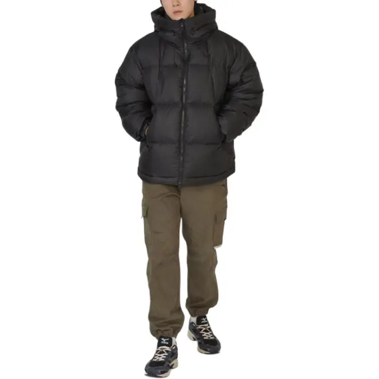 Mizuno Down Jackets Men Black-3