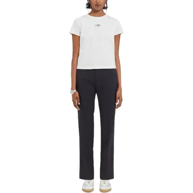 MM6 Maison Margiela T-Shirts Women's White-2