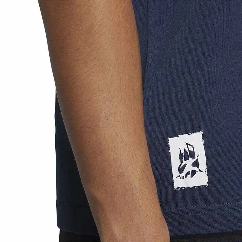 Adidas T Shirts Men Dark Blue-3