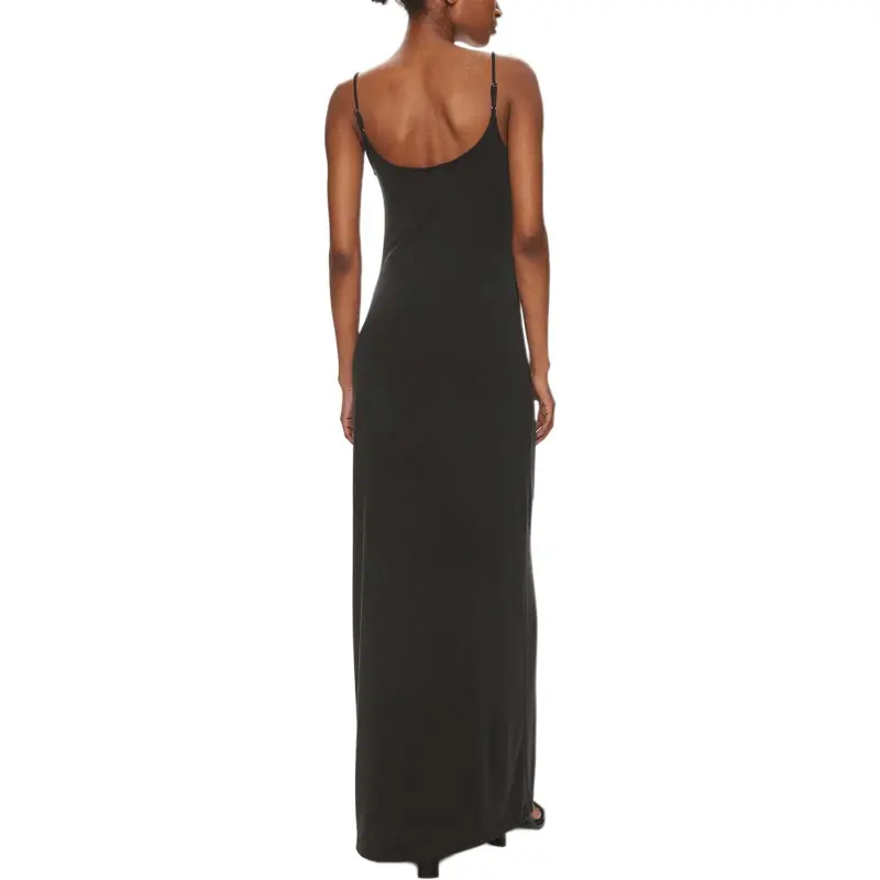 CALVIN KLEIN Slip Dresses Women's Black-4