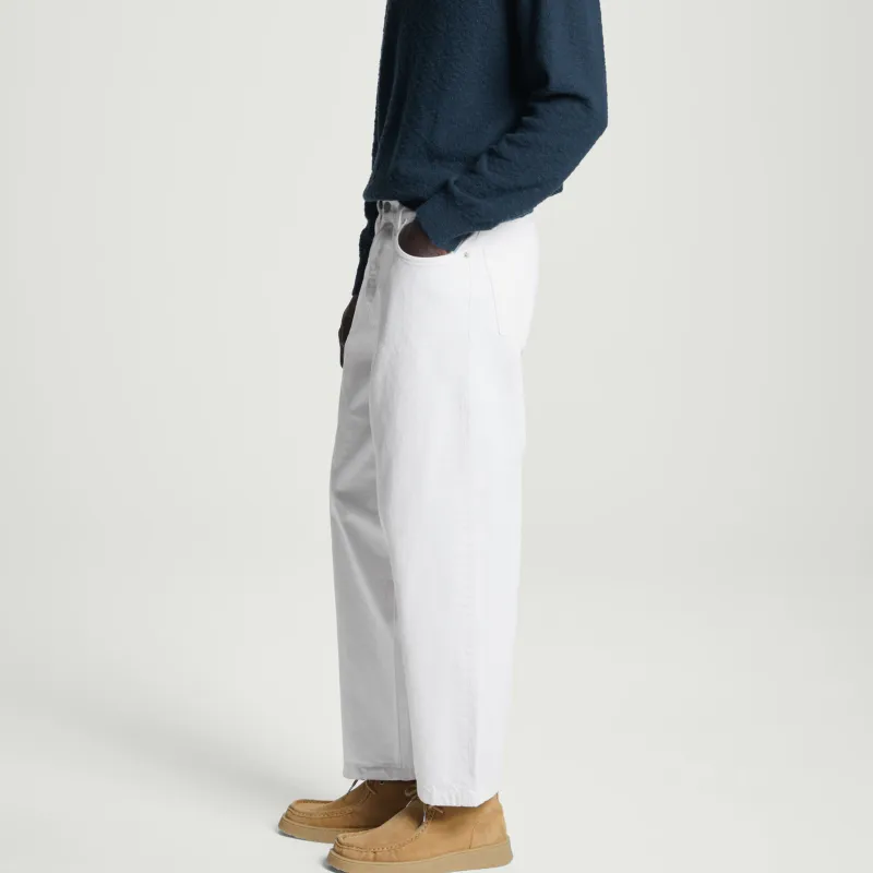 COS Jeans Men White-2
