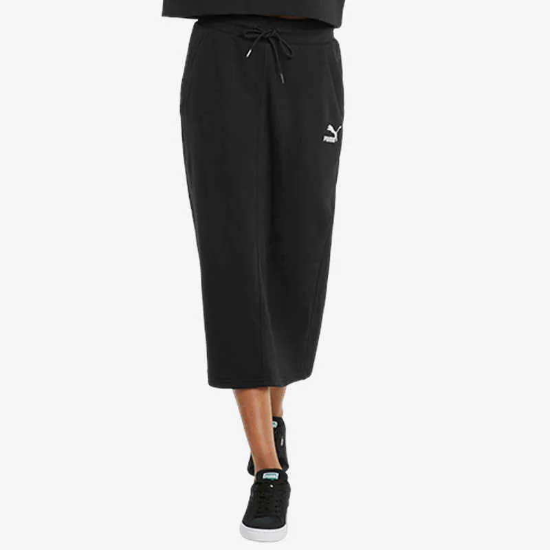 PUMA CLASSICS Casual Long Skirts Women's Black-2