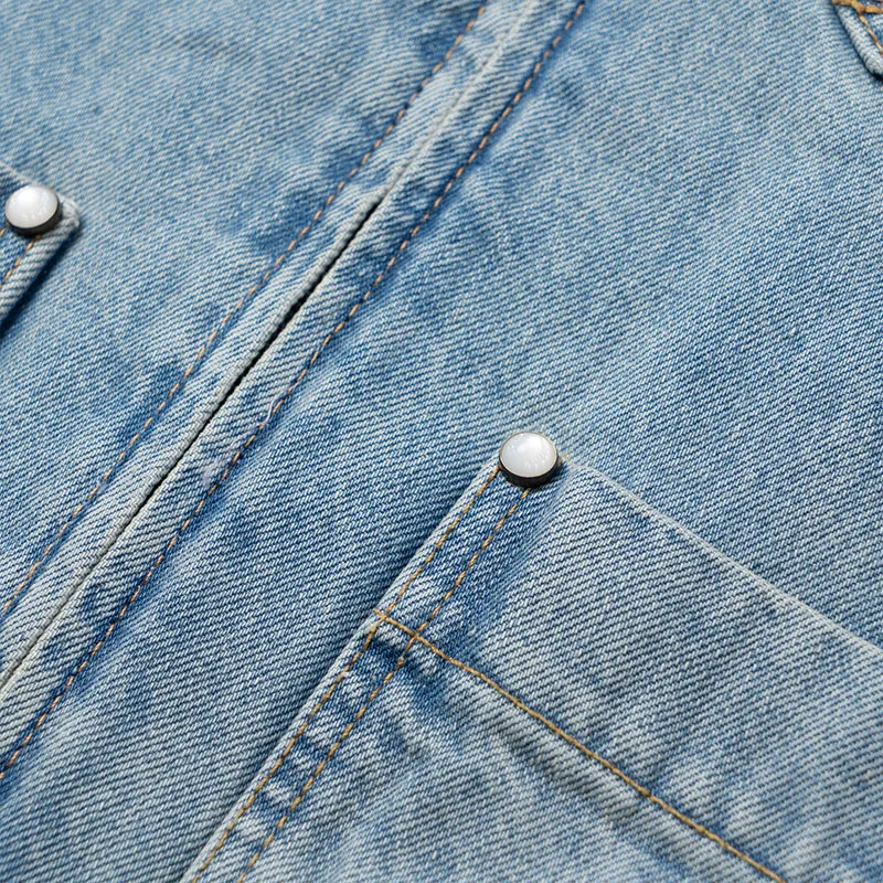 LOUIS VUITTON Workwear Lv Denim Jacket-5