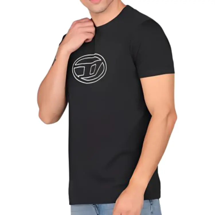 DIESEL SS22 T Shirt Men's Black-3
