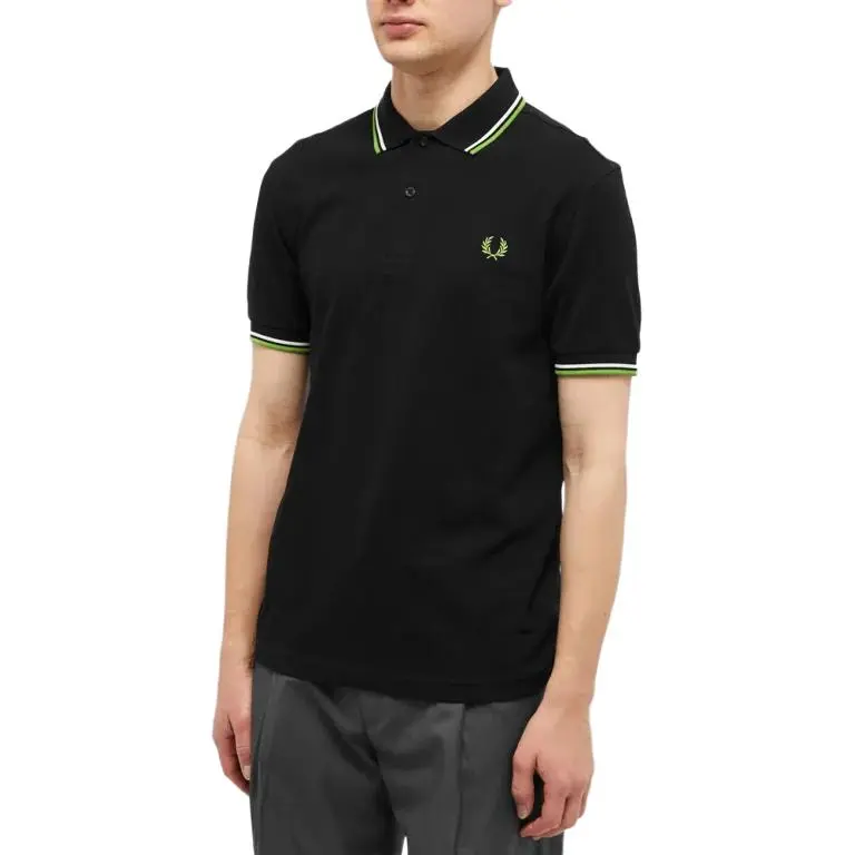 FRED PERRY Polo Shirt Men's Black-3