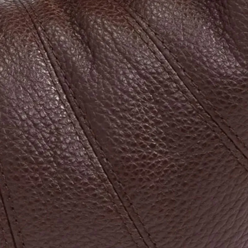 Lemaire Leather Croissant Bag Handbag Mini Women's Brown-4