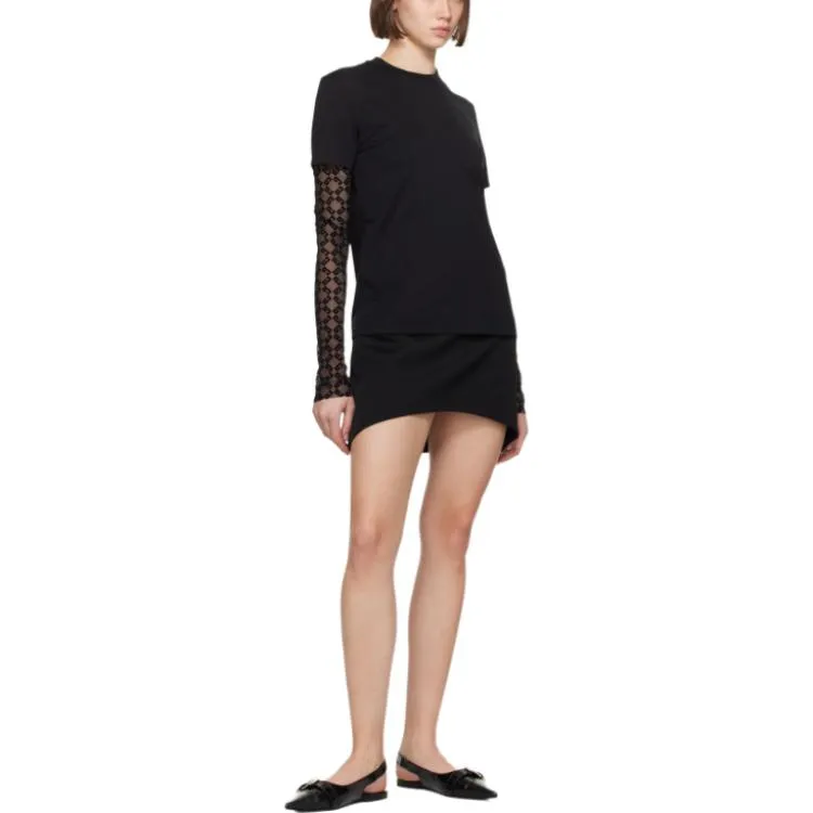Givenchy Overlapped Tulle T Shirt-6