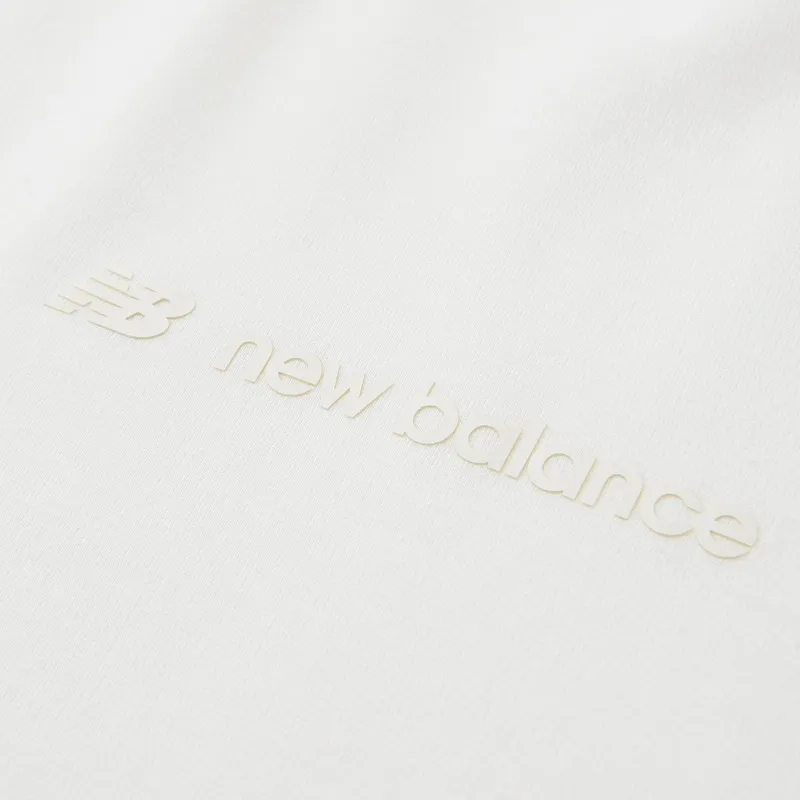 New Balance URAVI T Shirt Women's Sea Salt White-5