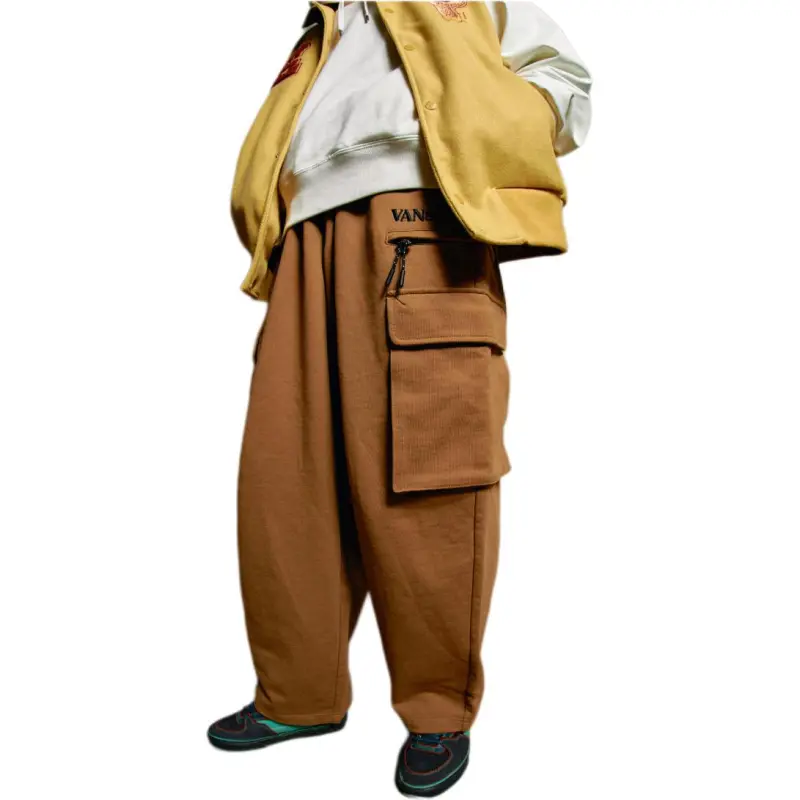 Vans Year Of The Dragon Series Casual Pants Unisex Brown-2