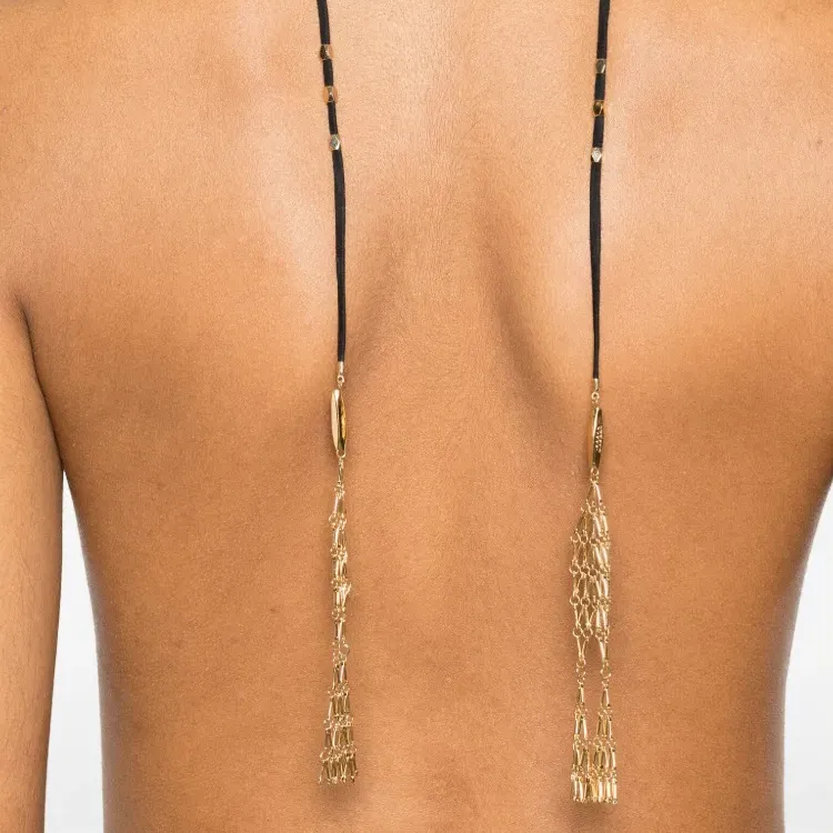 ISABEL MARANT ETOILE Metal tassel Necklace-2