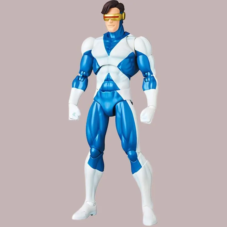 Medicom Toy Mafex No. 173 Marvel Comic Cyclops Comic Variant Suit Ver. Action Figures-1