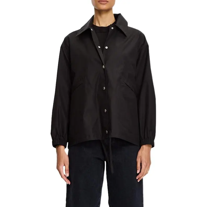JIL SANDER Logo Printed Textured Jacket-4