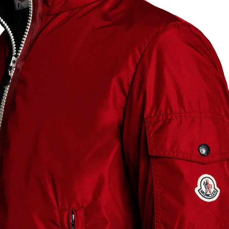 Moncler Jackets Men Red-4