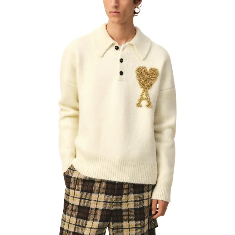 AMIPARIS Ami De Coeur Polo Shirt-2