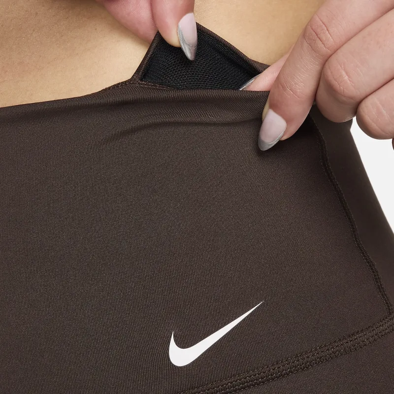 Nike Dri-FIT One Sports Shorts Women's Dark Brown-3